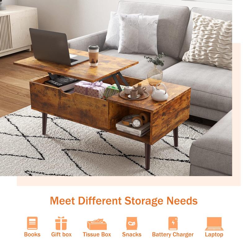 Fully Assembled Wooden Center Table