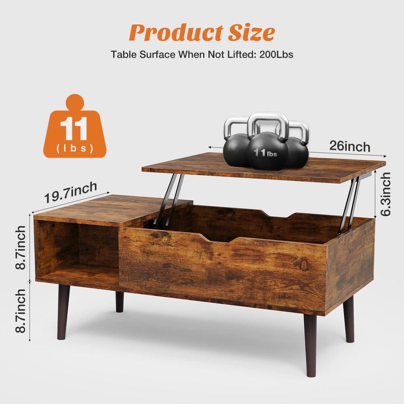 Fully Assembled Wooden Center Table